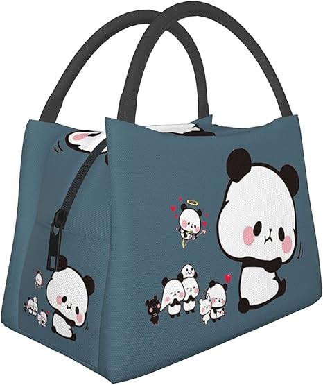 Amazon もちもちぱんだ 1 輸入する 人気 手提保冷ランチバッグ お弁当バッグ お弁当袋 保温 断熱 クーラー ランチバック磨耗に耐えて 清潔になりやすいです 通勤 通学 食品収納 断熱 ランチバッグ ランチ巾着 ランチベルト オンライン通販