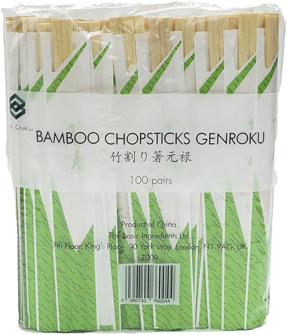 Bamboo Chopsticks (Genroku 20cm 100 Pairs) Amazon.co.uk Kitchen & Home