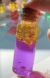 MaxMau 24 Sets 15ml Small Mini Glass Bottles with