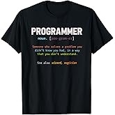 Amazon.com: Computer Geek Nerd Gift Funny Programmer T-Shirt : Clothing ...