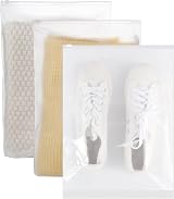 Yoosso 40 Pcs Ziplock Bags 40x30cm Large Travel Clothes Storage Waterproof