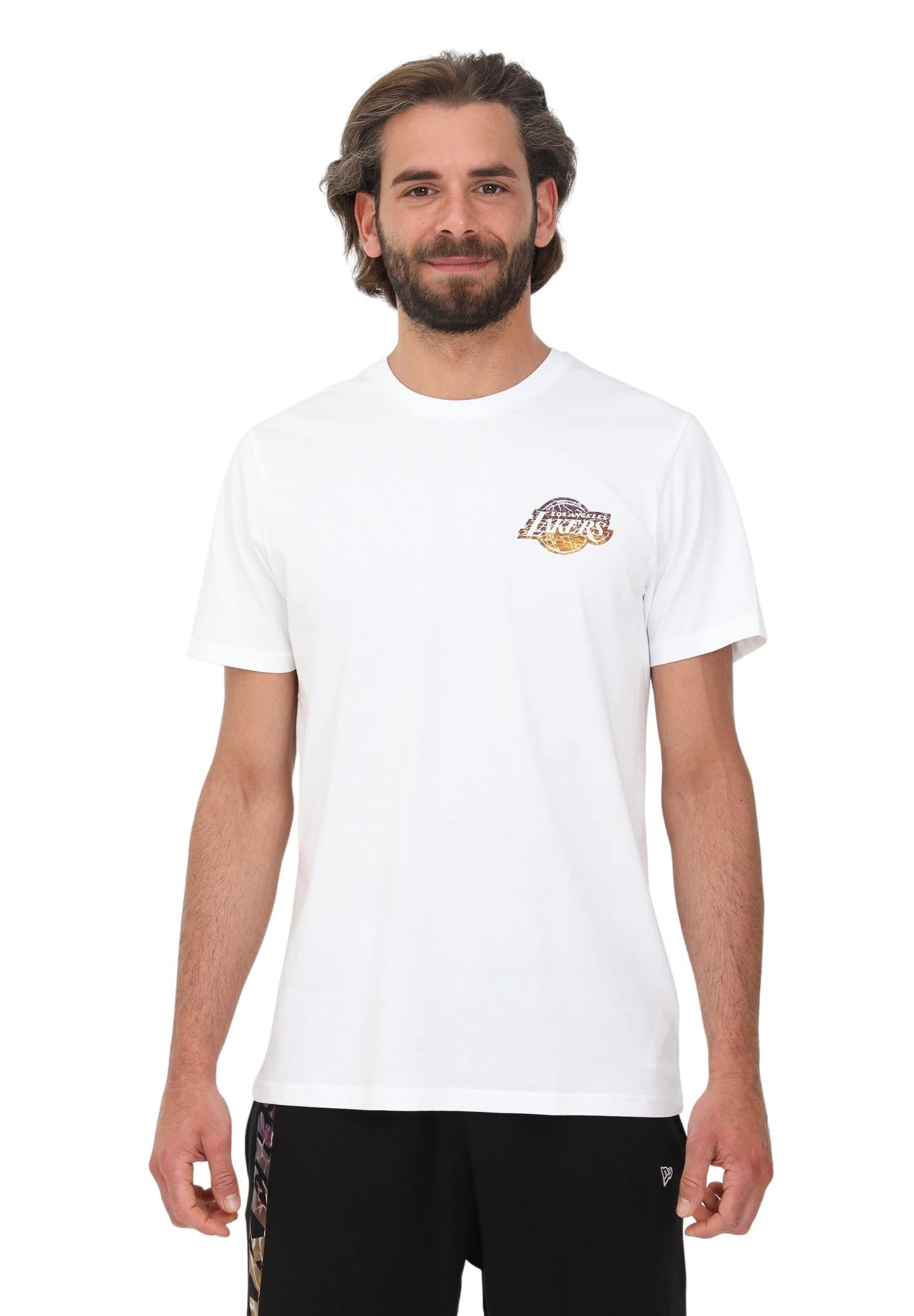 New Era Short sleeve t-shirt Los Angeles Lakers