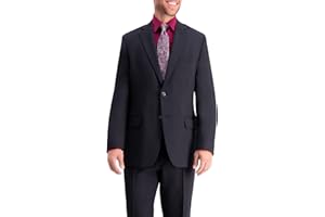 Haggar Mens Travel Performance Tailored Fit Suit Separate Pants & Jackets