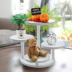 MRPAPA Tiered Cupcake Tower Stand , Solid Wood