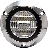 Lumitec SeablazeX2 Underwater Light Dual Color White Blue Polished Housing [101592]
