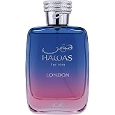 RASASI Hawas London &ndash; Spicy, Fruity, Floral, Amber &ndash; Eau de Parfum Spray Long-Lasting Fragrance for Men, 3.38 Ounce / 100ml