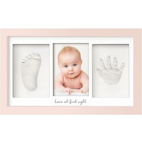 Baby Hand and Footprint Kit Clay Handprint Keepsake Frame