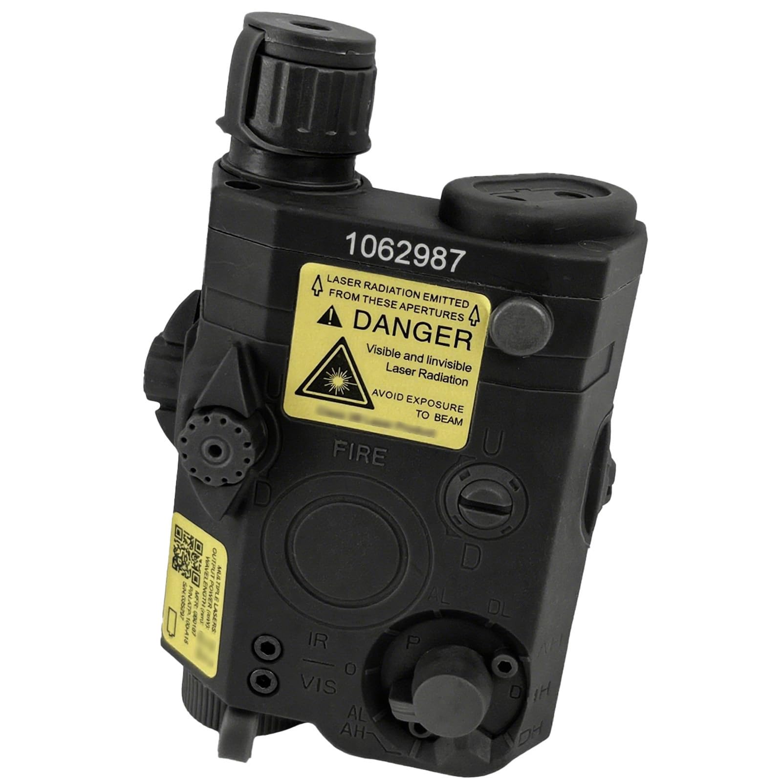 H World Shopping Navy Seal FMA PEQ-15 LA-5 Caja Modelo para Airsoft táctico AEG Display Negro (Sólo Caja)