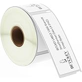 BETCKEY - Compatible DYMO 30321 (1-4/10" x 3-1/2") Address Labels, Perforated, Compatible with DYMO Labelwriter 450, 4XL, NOT Fit 550 & 5XL [1 Roll/260 Labels]