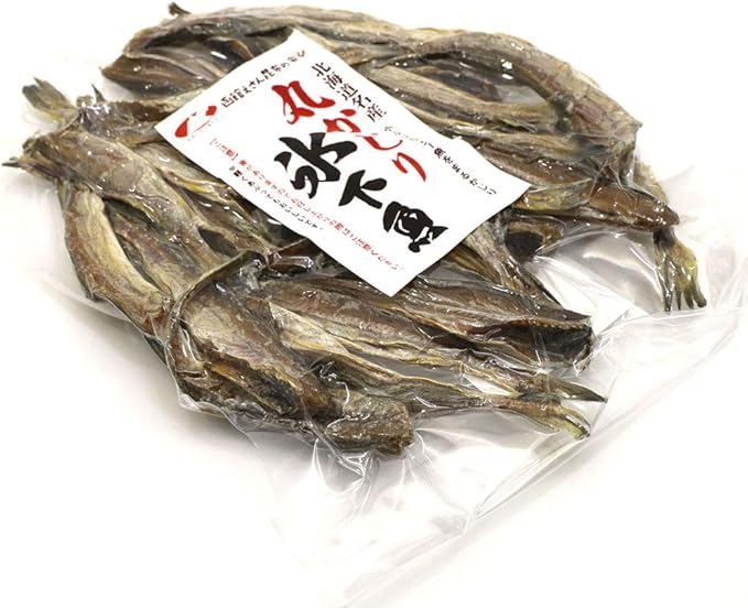 Amazon こまい珍味 氷下魚 小 丸かじり コマイ 100g 北海道産 小ぶりの 干しこまい 珍味 かんかい 氷下魚 干物 函館えさん昆布の会 函館えさん昆布の会 さいとう 干物 燻製 通販
