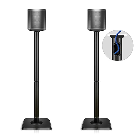Mounting Dream Speaker Stand Pair for Home Theater Surround Sound