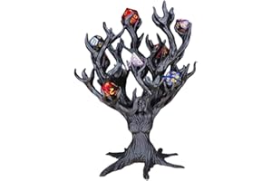 KOOVDEM Tree Goddess Dice Tray,Funny Tabletop Portable Dice Display Dice Tower Accessories Dice Bag Goddess (Black)