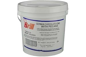 POIGET Brill Transmart German Chocolate Icing, 18 Pound Pail -- 1 each.