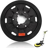 Dilomber 16" Floor Buffer Pad Driver Replacement for Malish 782016 w/NP-9200 Universal Clutch Plate, Fit for Most 17" Floor Buffers/Rotary Sanders, Harpoon Style for Hardwood/Concrete/Tile