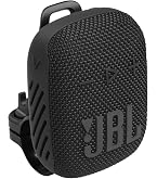 thumbnail image 2 of JBL Wind 3 Bluetooth Handlebar Speaker, Black/Orange, FM Radio, Micro SD, AUX, 5W, 1050mAh 2 of 5