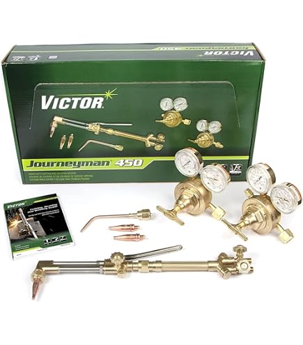 Victor Technologies Medalist 250 Cutting System – Medium Duty, Acetylene, Cuts 1/2″ (or 5″ With Optional Tips), Welds 5/64″