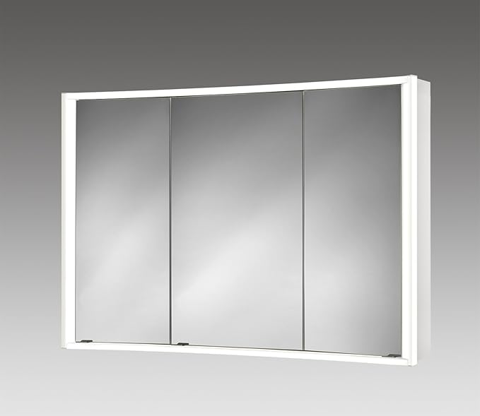 Spiegelschrank Lightcurve 4L mit Licht Beleuchtung von Jokey Badspiegel 100cm