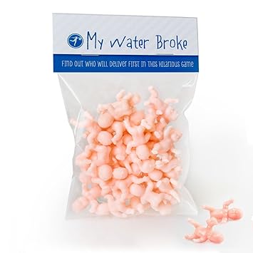 Amazon Com Refillable Plastic Caucasian Babies My Water Broke
