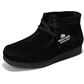 Project Cloud 100% Genuine Leather Ankle Boots for Women - Lightweight & Non Slip Womens Shoes - Memory Foam Insole Chukka Boots - Water Resistant Fashion Shoes for Women 2026 (Wally Boot)