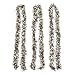 iPEGTOP 26.2ft Christmas Tinsel Garland, Classic Thick Shiny Sparkly Christmas Tree Ornaments Party Ceiling Hanging Decorations with Colorful Reflections Shiny Filament - Gold