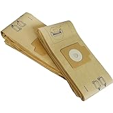 Nilfisk Advance 1407015040 Disposable Dust Bag Kit; Set of 10 White Paper Vacuum Bags for Nilfisk and Euroclean GD930 4 Gallon Commercial Canister Vacuums; Standard Filtration; 2 Ply for Dry Pickup