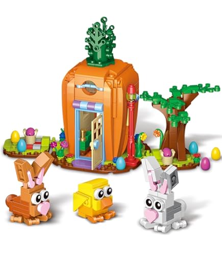 Amazon.com: Lego 40449 Creator Easter Bunny's Carrot House 232pcs