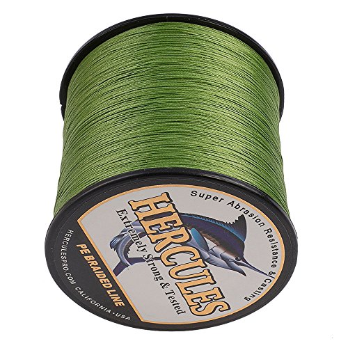 HERCULES Neat 1000M 1094 Yards Braided Fishing Line 30 LB Take a