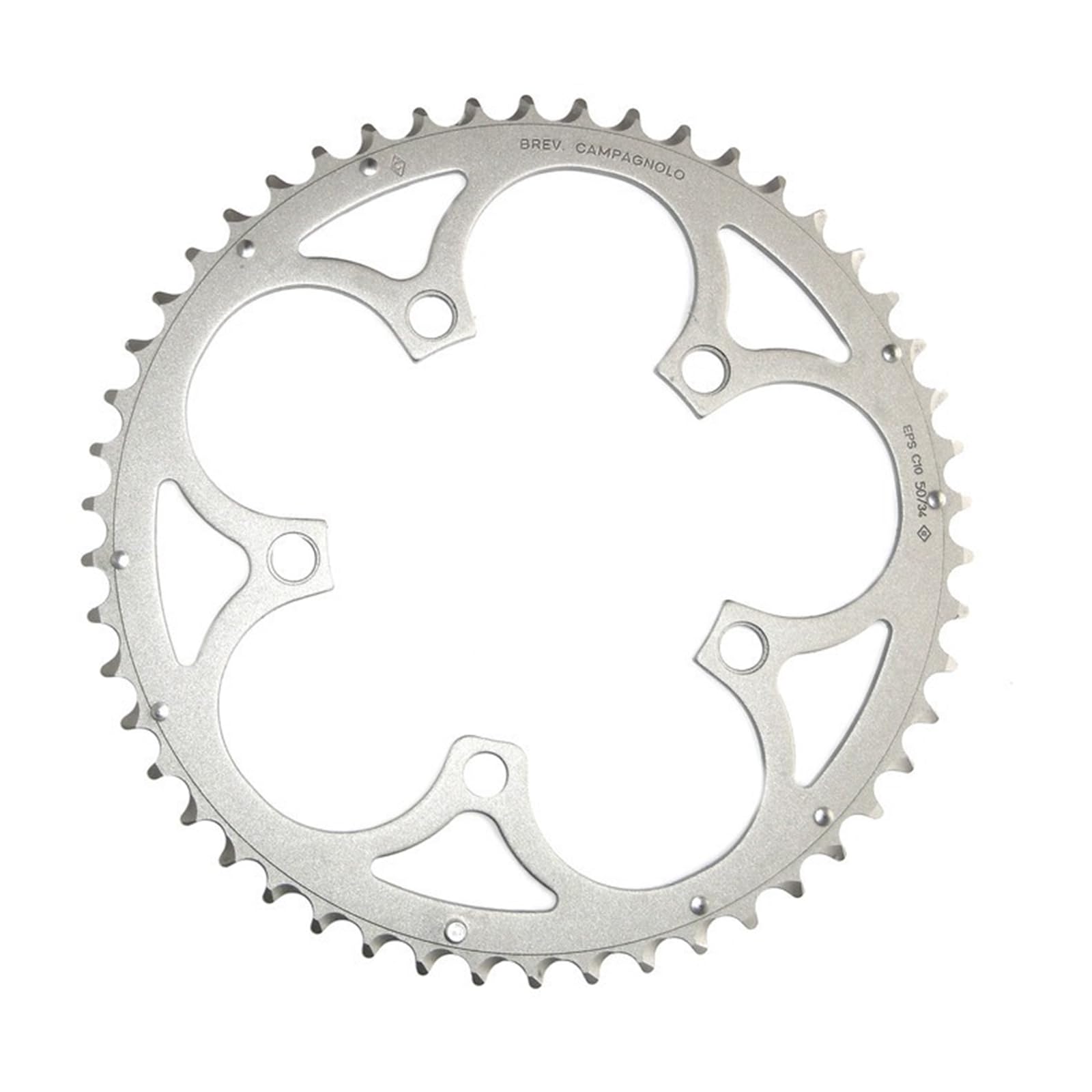 Campagnolo Record/Chorus 10 Speed Chainring, Silver, 50T
