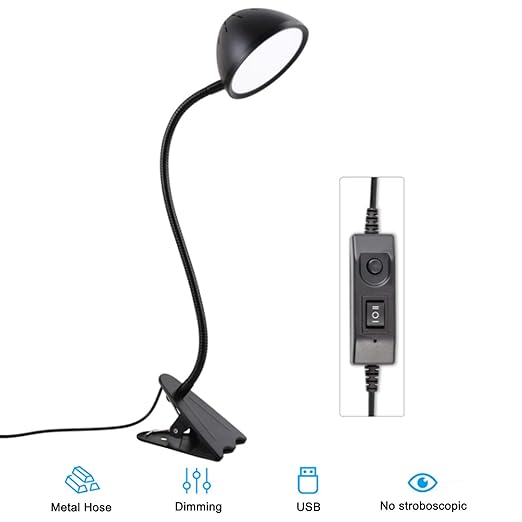 adjustable desk lamp clamp