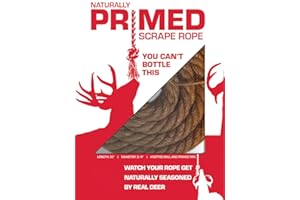 TINK'S Naturally Primed Scrape Rope, 32", 1 Count | Deer Lure | Hunting Accessory