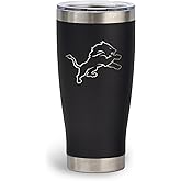 The Memory Company Officially Licensed NFL Game Day Tumbler - 20oz Stainless Steel Double-Wall Insulated Team Color Bling Cup with Team Logo, NFL Licensed Sports Travel Mug with Lid & Straw
