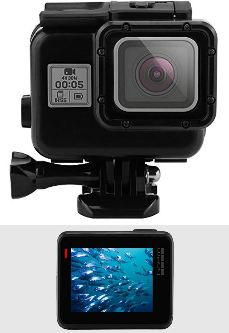 D Mcark Waterproof Underwater Housing Case for GoPro Hero 5 Black Edition Underwater Photography