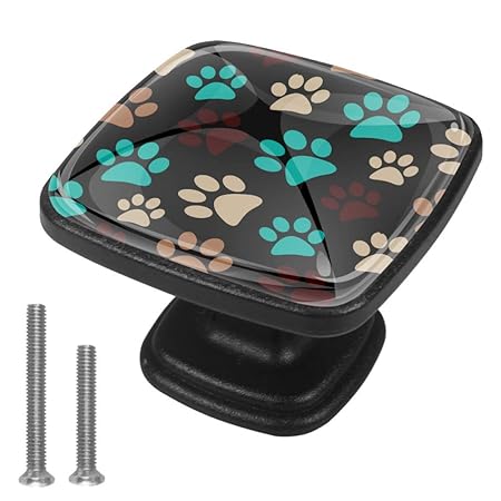 Schrankknöpfe und zieht Nette Hundepfote Schrankknöpfe Bunte