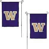 Desert Cactus University of Washington UW Garden Flag – 19 x 12 inch Washington Huskies Banner, For Outdoor Display and Events (Design D)