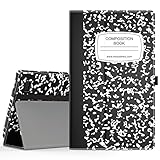 MoKo Case for Fire 7 2015 - Slim Folding Cover for Amazon Fire Tablet (7 inch Display - 5th Generation, 2015 Release Only), Notebook BLACK