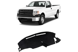 FIILINES Dash Cover Compatible with Ford F-150 F150 1997-2003 Dashboard Cover for Ford Accessories Sunshade Nonslip Mesh Protector No Glare