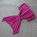 XMWEALTHY Knitted Mermaid Tail Blanket Sleeping Bag for Baby (Rose Red) - 50cmx90cm