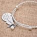 O.RIYA Memorial Bracelet I Used To Be His Angel Now He's Mine Bracelet Husband, Memorial Gifts for Loss of Husband