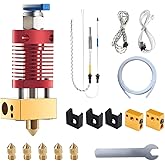 5Aplusreprap Ender 3 Hotend Upgrade: M3 Stud Thermistor for Ender-3 V2/Pro | Fast Replaced, Compatible for Creality Ender 5,CR-10 Hot end Replacement, Assembled Extruder 3D Printer Hot end Kit 24V 40W