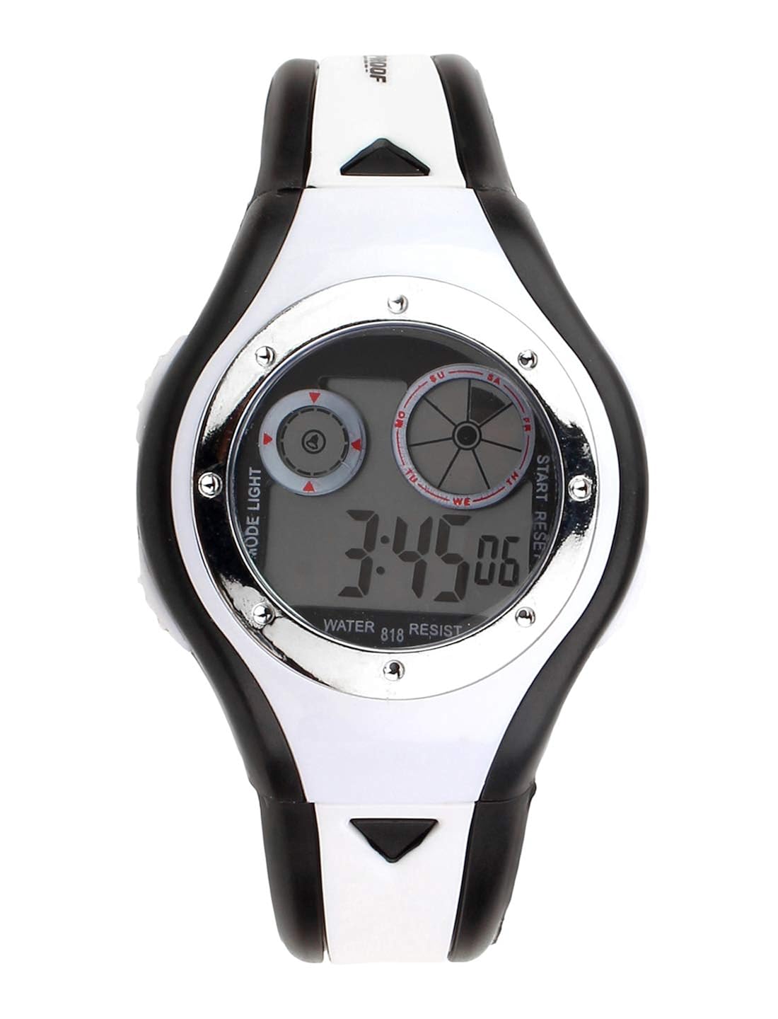 white colour digital watch