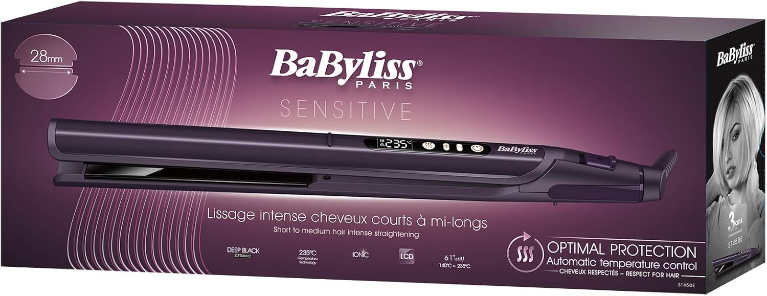 babyliss sensitive straightener