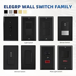 ELEGRP 4 Way Toggle Light Switch, 15