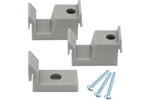 EAORBD Shower Door Bumpers for Glass Sliding Shower Doors for Jamb Guide Bumper – Anti-Collision, Noise Reduction - Kit