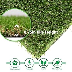 Petgrow Artificial Synthetic Grass Turf 5FTX8FT