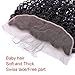 Brazilian Deep Wave Frontal Closure 13x4 Ear To Ear Lace Frontal Closure With Baby Hair Brazilian Virgin Human Hair (18inch)