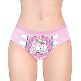 Littleforbig Women's Ladies Soft Silky Underwear Comfortable Hipster Briefs Babydoll Little Beauty 'Oopsie' Potty Pants