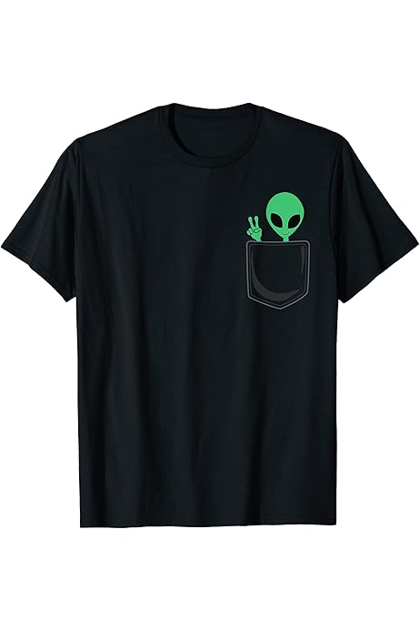 Alien middle finger shirt Clearance