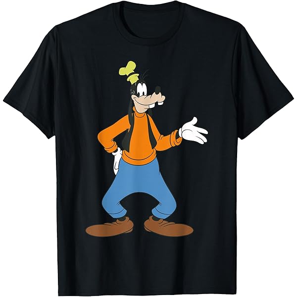 Amazon.com: Disney Goofy Traditional Portrait T-Shirt Small