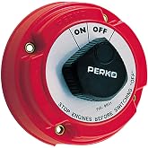 Perko 9601DP Battery Disconnect Switch, Red