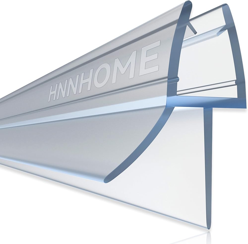 HNNHOME Bath Shower Screen Door Seal Strip for 6-8 mm Glass 20 mm Gap
